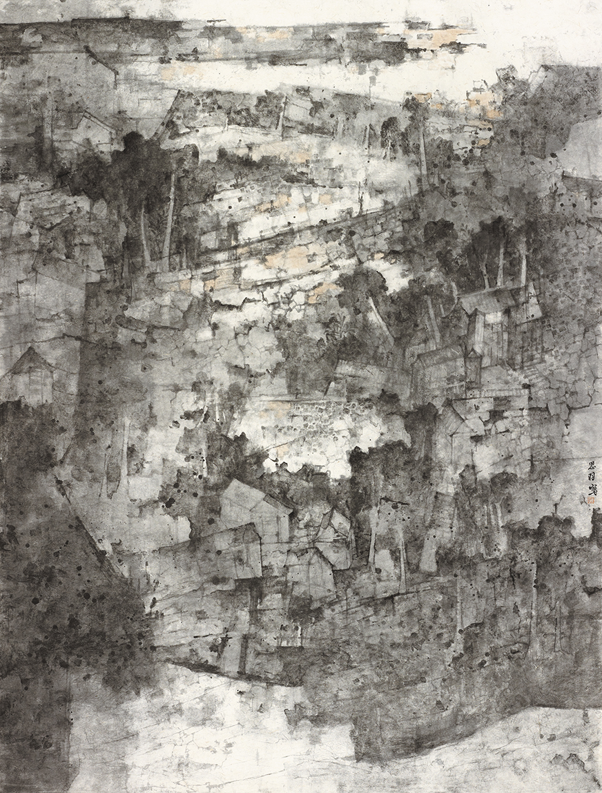 7入选 吴思羽 富春高秋·二 181cm×240cm 福建市 2023抱石风骨 290487.jpg