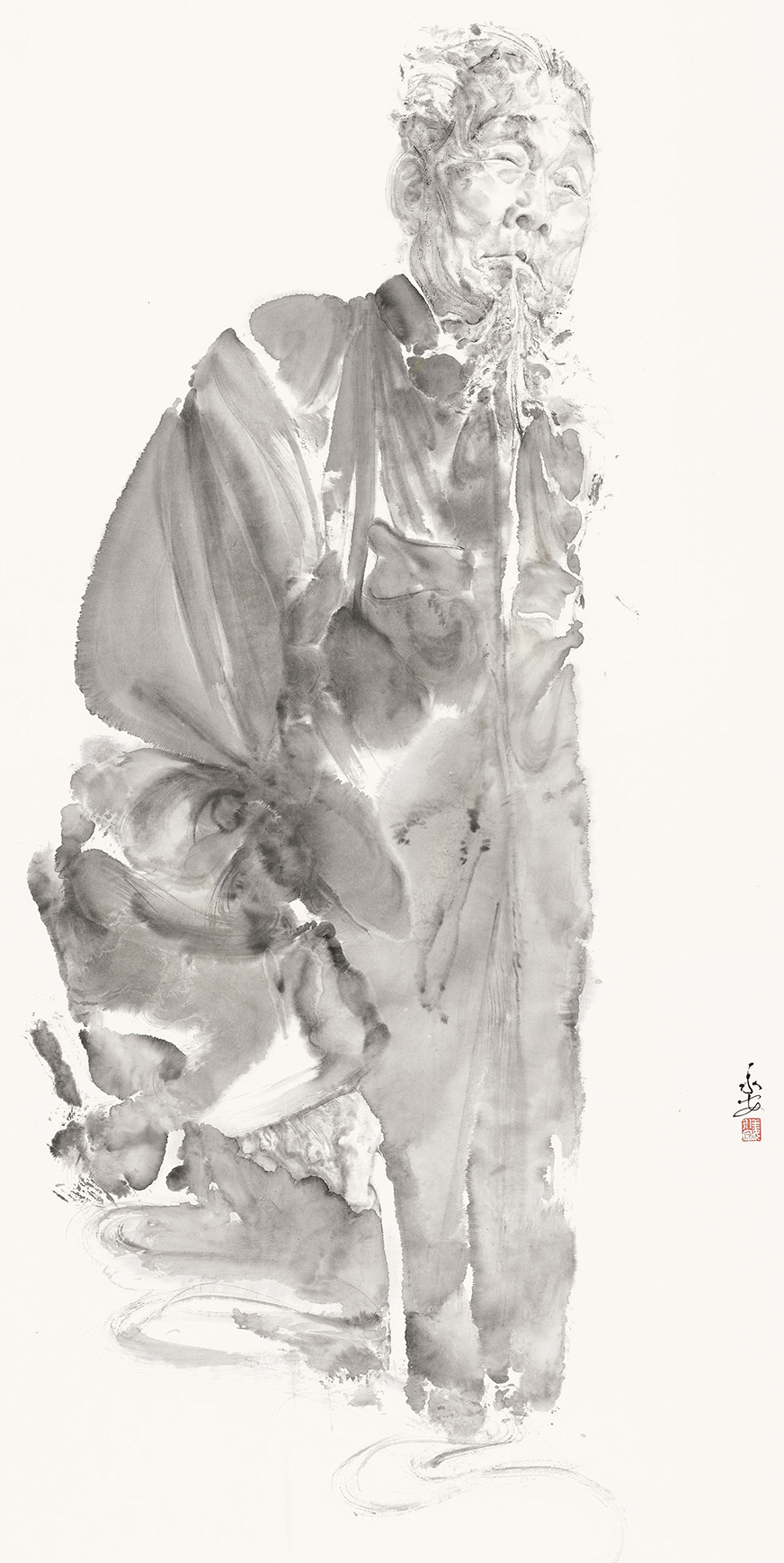 姜永安 钱松嵒 138cm×69cm 2022年 281687.jpg