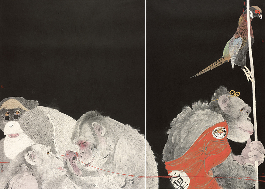 张迎春 大圣 181cm×128cm 2022年 281696.jpg