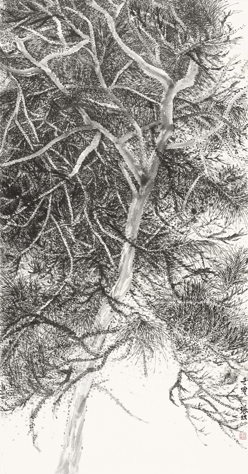 张喆 长青系列之一 152cm×81cm 2022年 281694.jpg