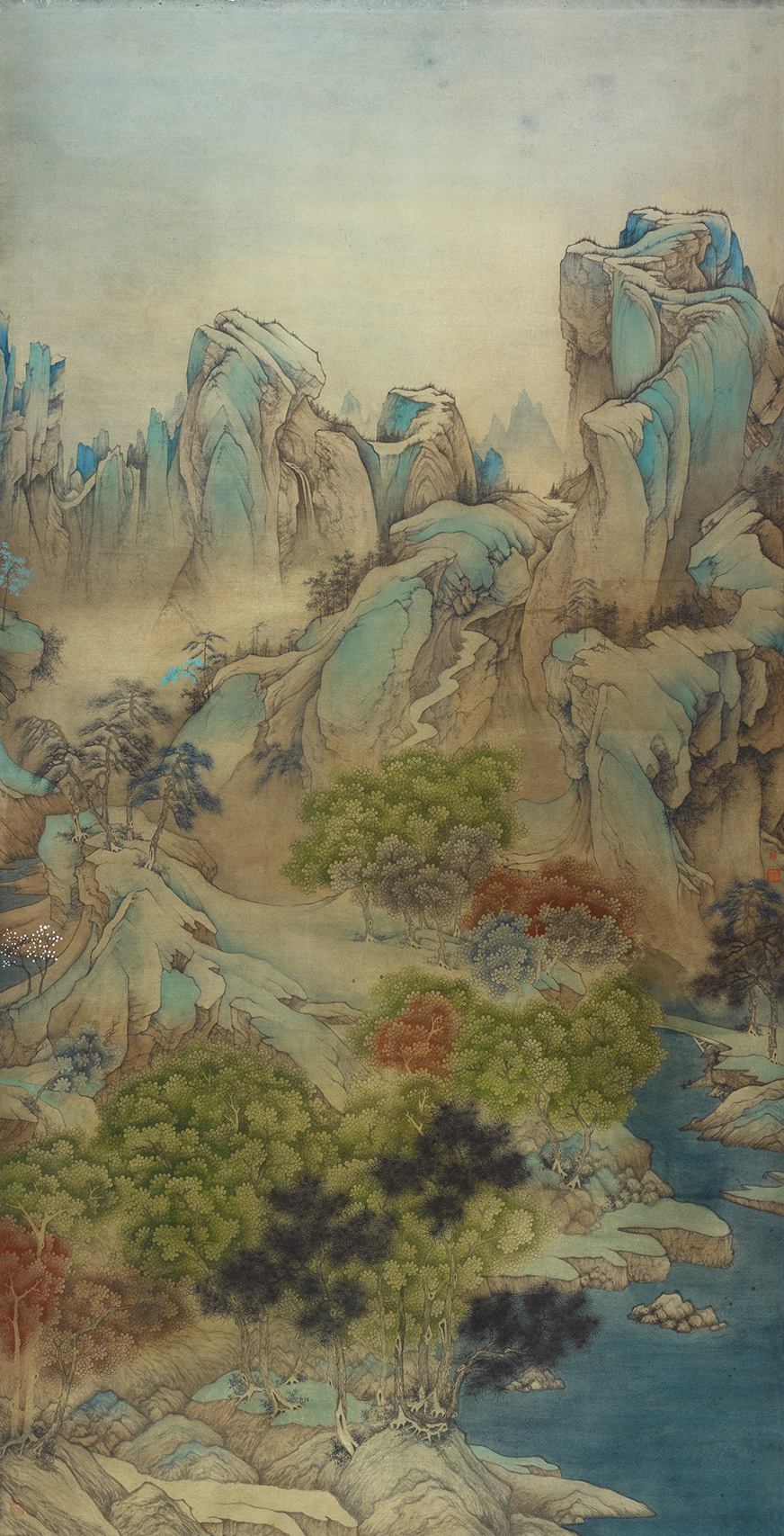 康凯 云起千丈岩 248cm×129cm 2022年 281718.jpg