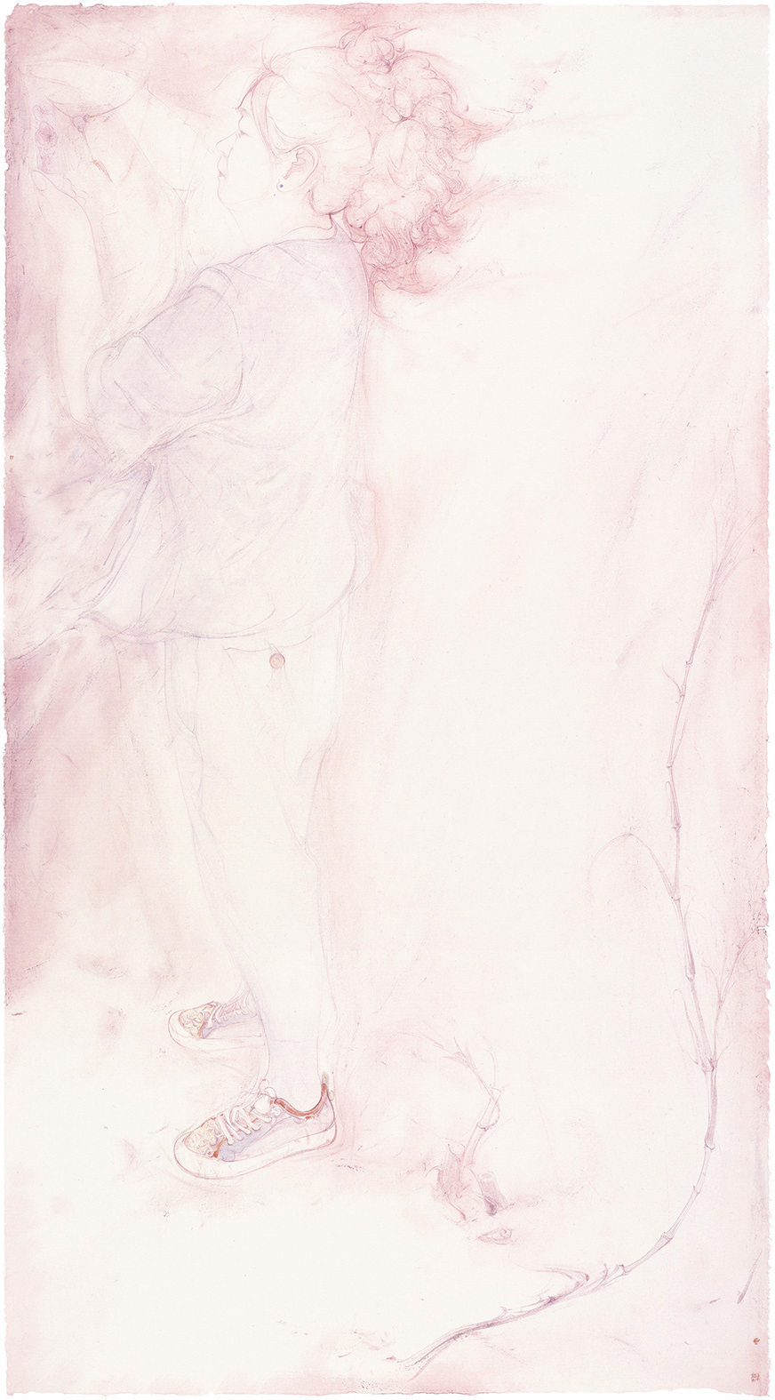 梁雨 朋友圈系列之二 206cm×106cm 2022年 281686.jpg