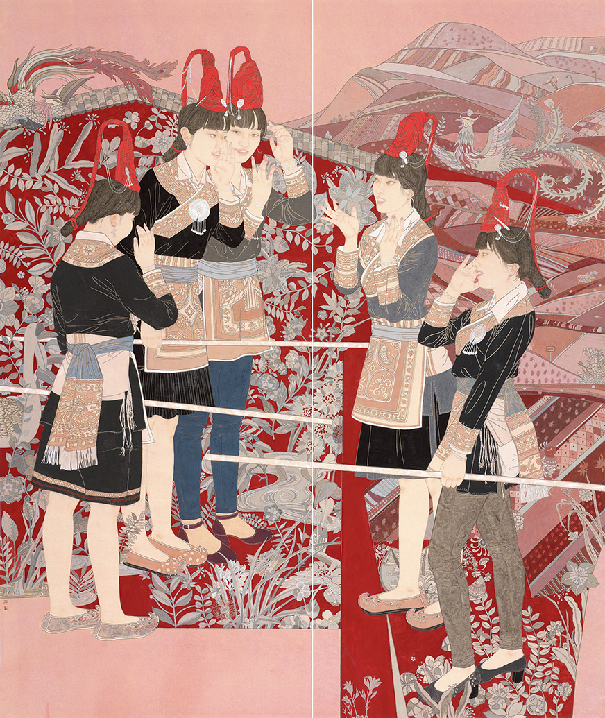 黄梅凡 农历三月三 170cm×140cm 2022年 281783.jpg