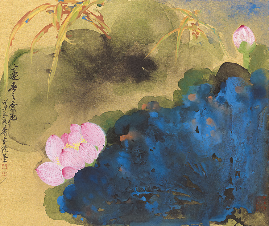 14萧平 莲，吾之爱也 45cm×55cm 2023年.jpg