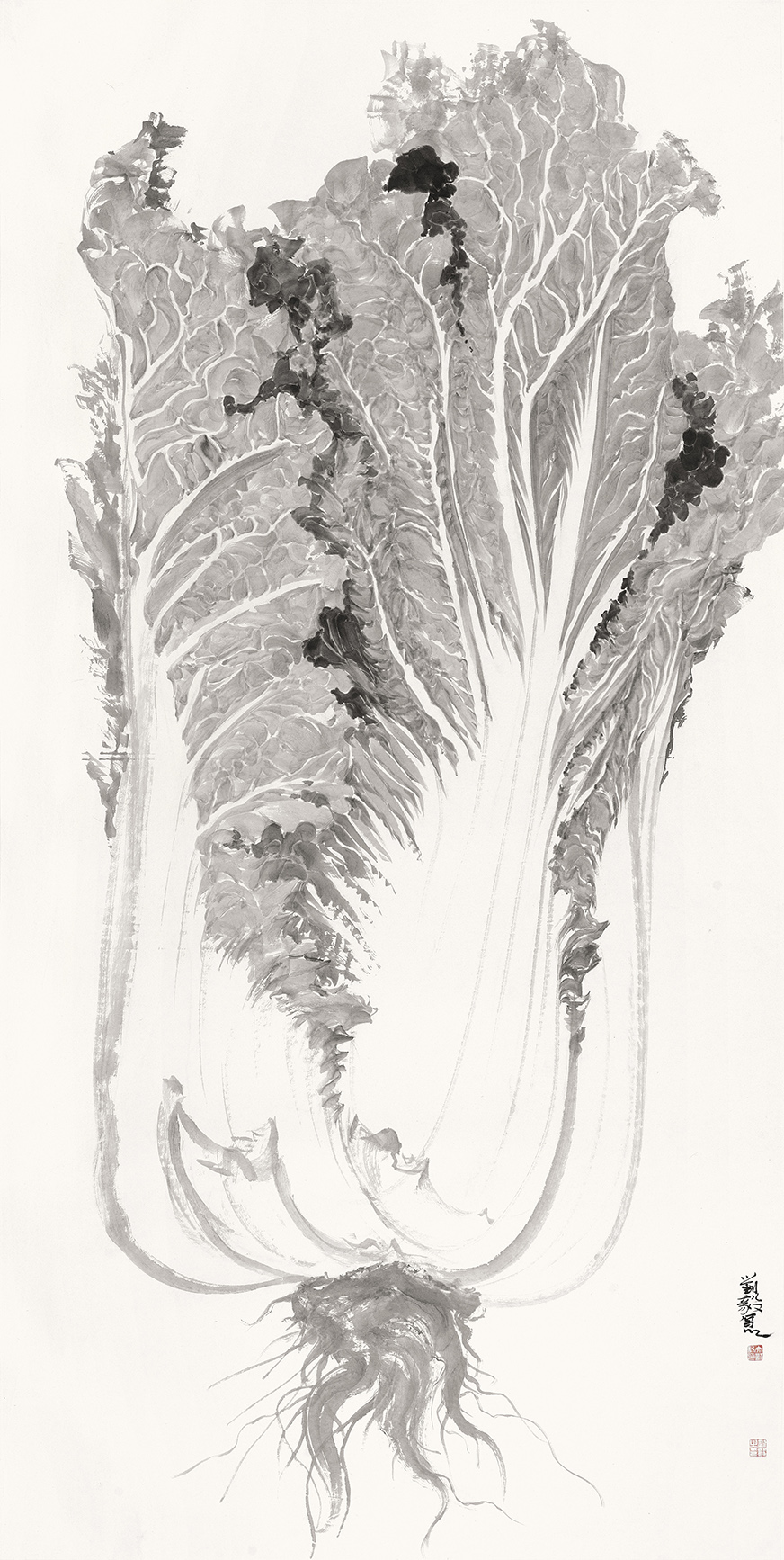 刘毅 清崧谱系列之二  248cm×124cm  2023年.jpg