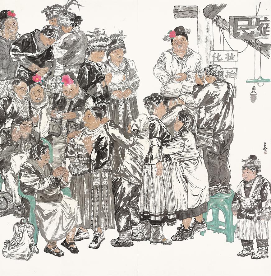 7王梦晗 老城新貌 200cm×198cm 2023年.jpg