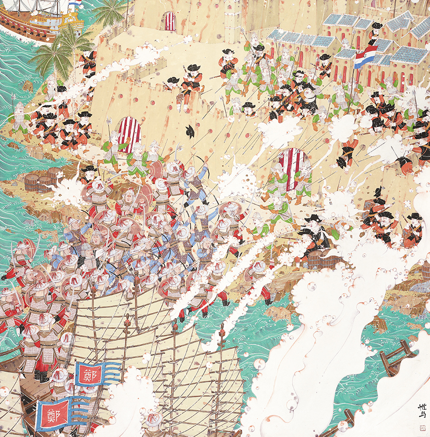 8杨勇 赤嵌楼 200cm×197cm 2023年.jpg