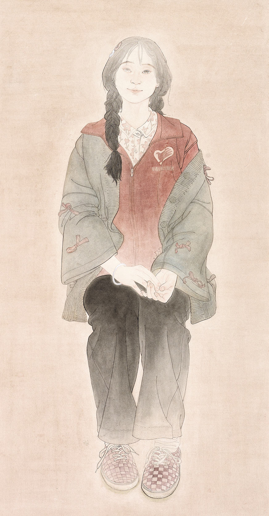 14黄荣波 青年志愿者 180cm×90cm 2023年.jpg