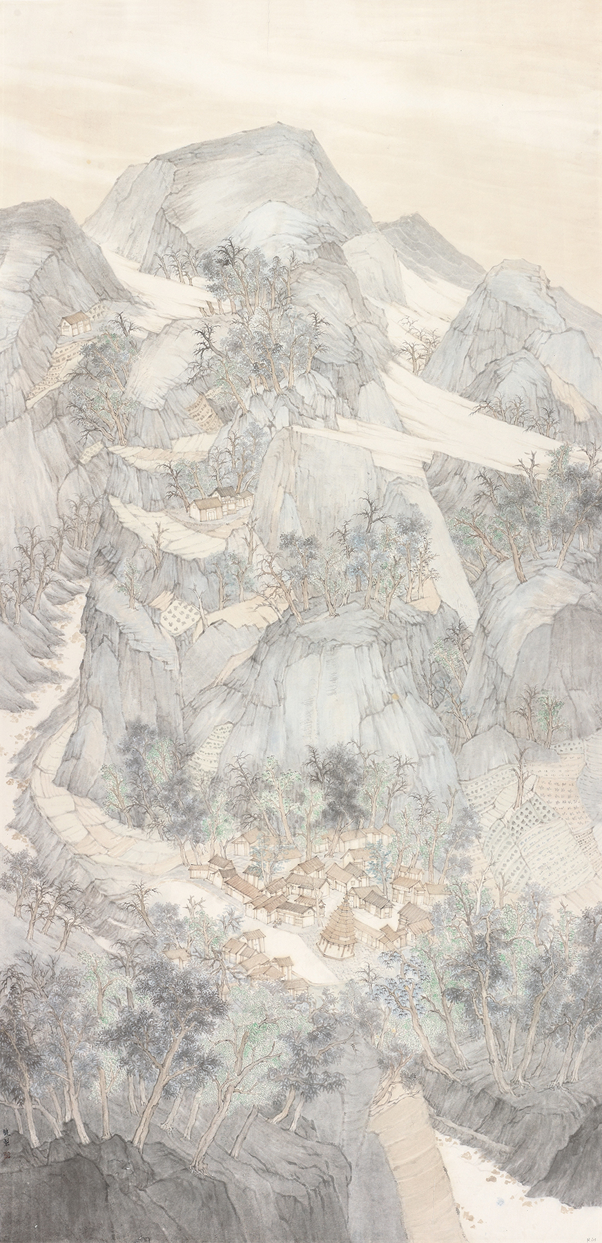 21王双 寨沙三月 240cm×110cm 2023年.jpg
