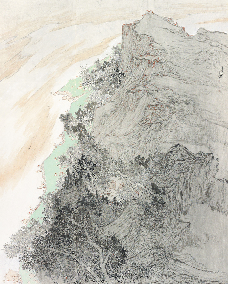 13郭善涛 大河清晏图系列之二 220cm×180cm 2023年.jpg