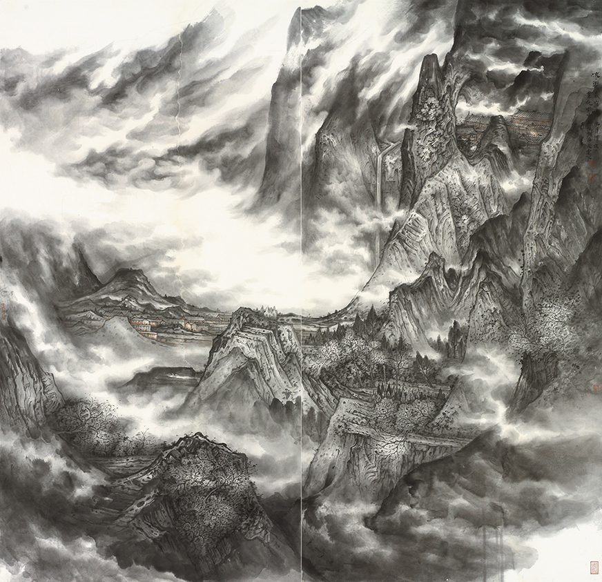 19郭青杰 流云 186cm×194cm 2023年.jpg