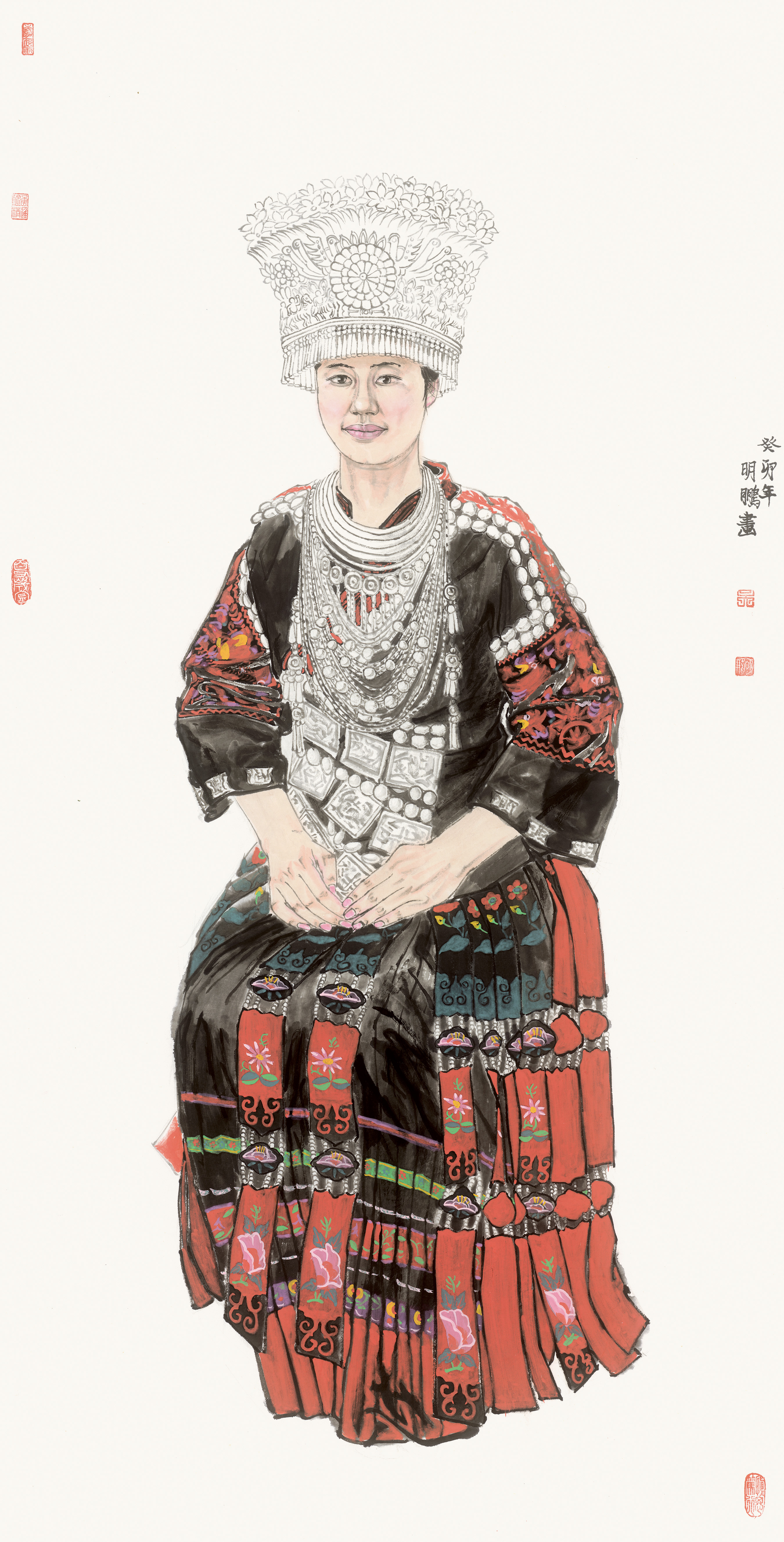 《娇阿依》系列2   138x70cm 2023.jpg