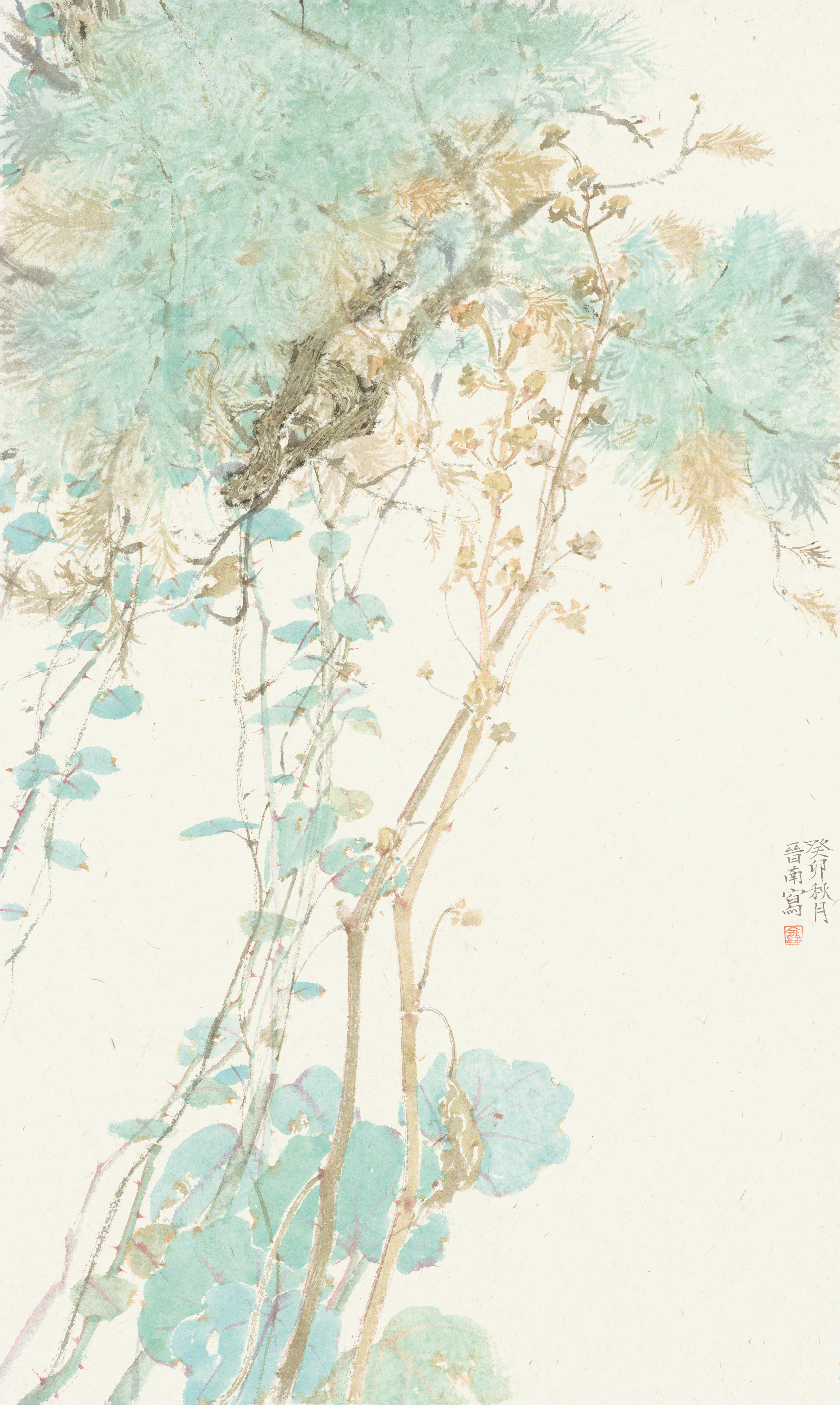 晋南写生六 33x66cm 2023.jpg