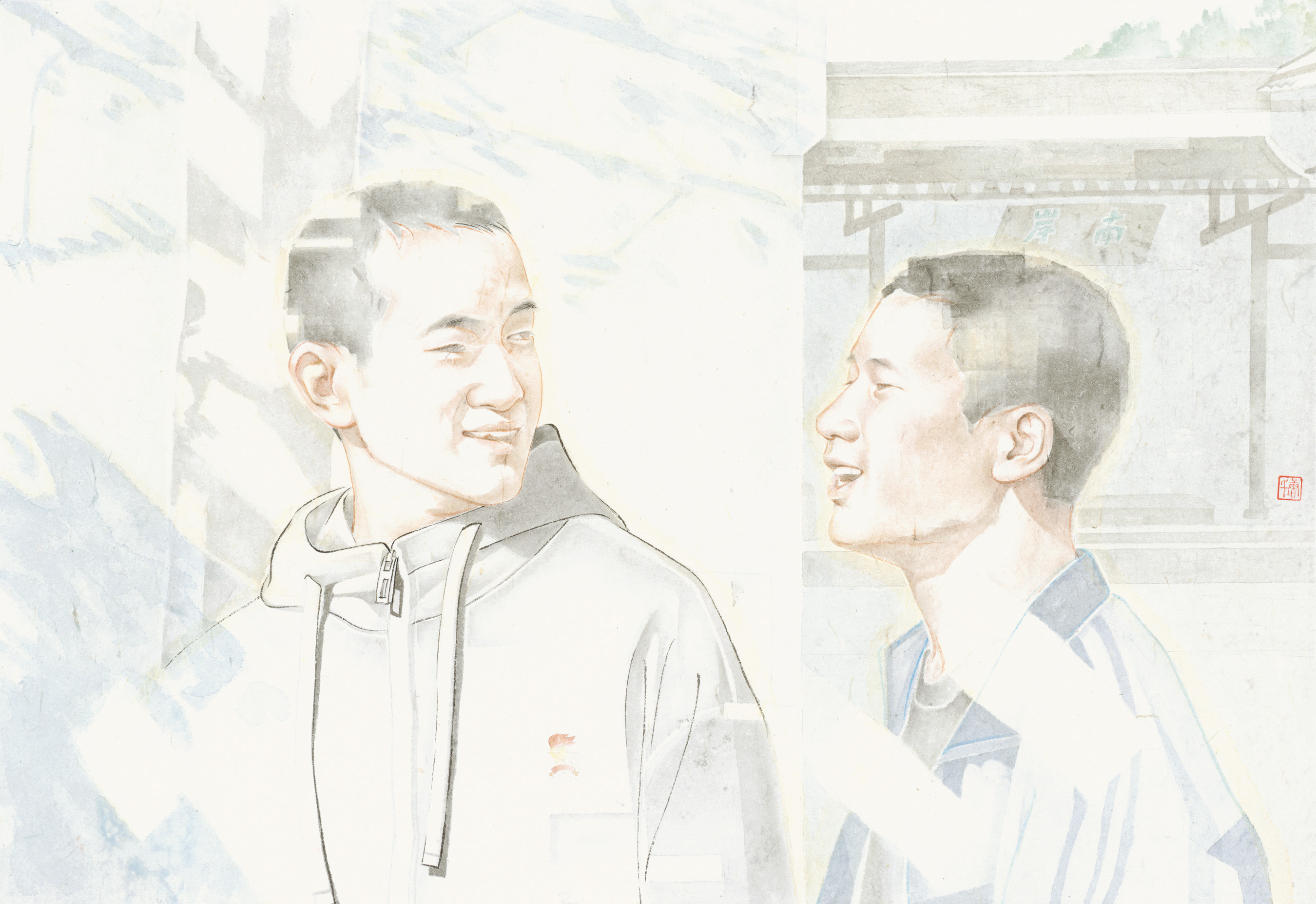 《故居的阳光》2 45x66x4.jpg