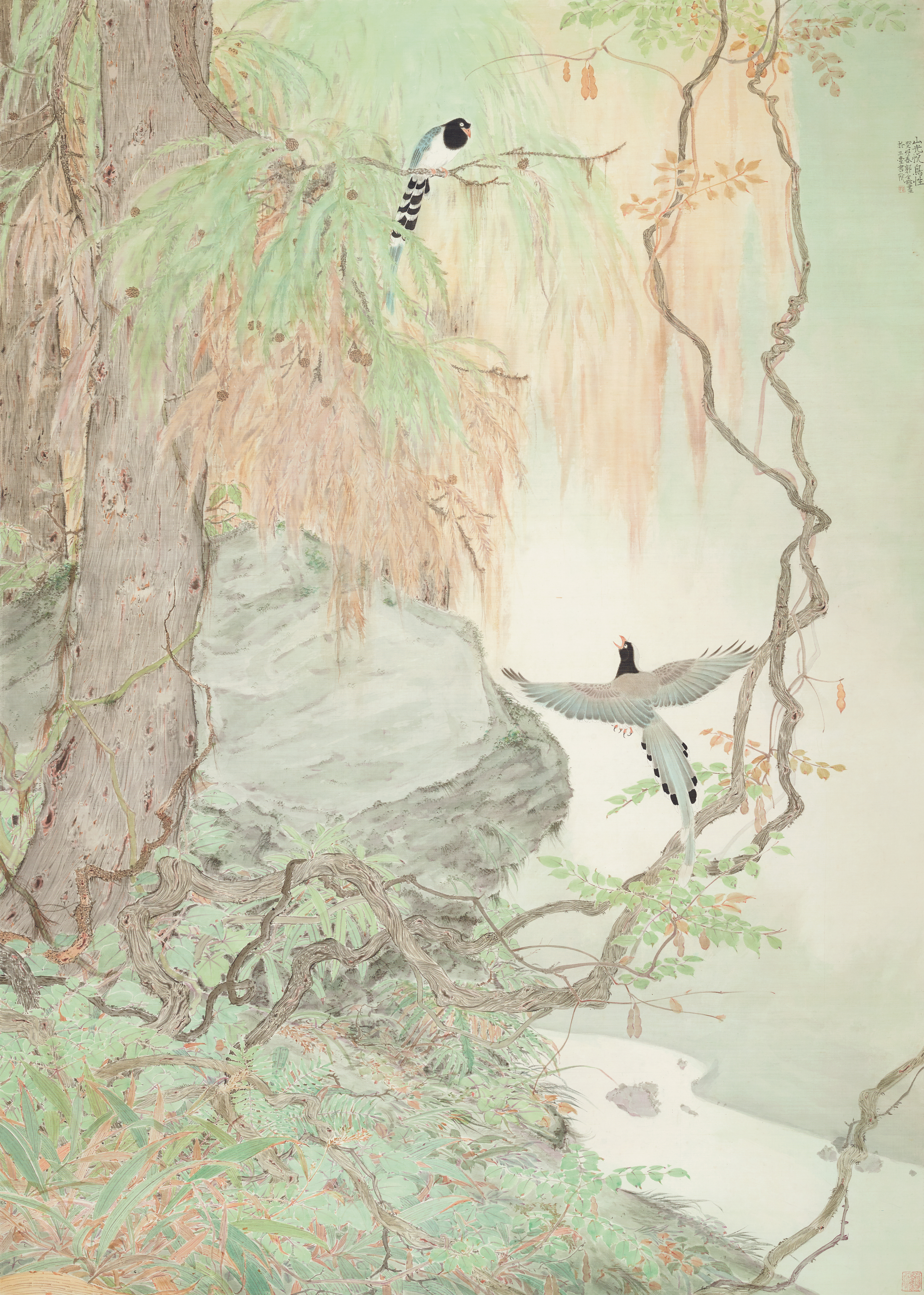 空山新雨后    195cmx140cm 2023.jpg