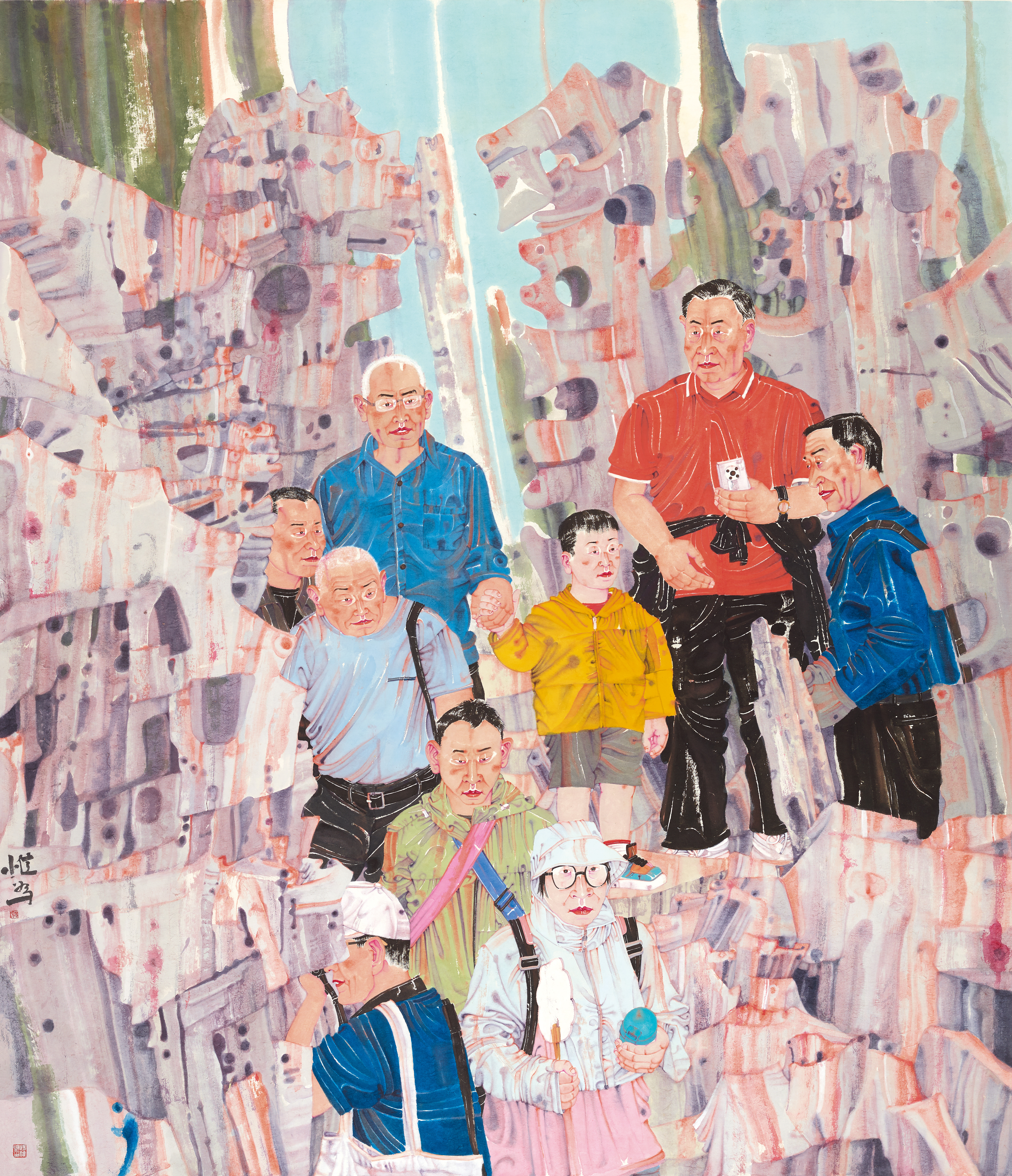 《小重山》  省国画院61704  228cm-198cm.jpg