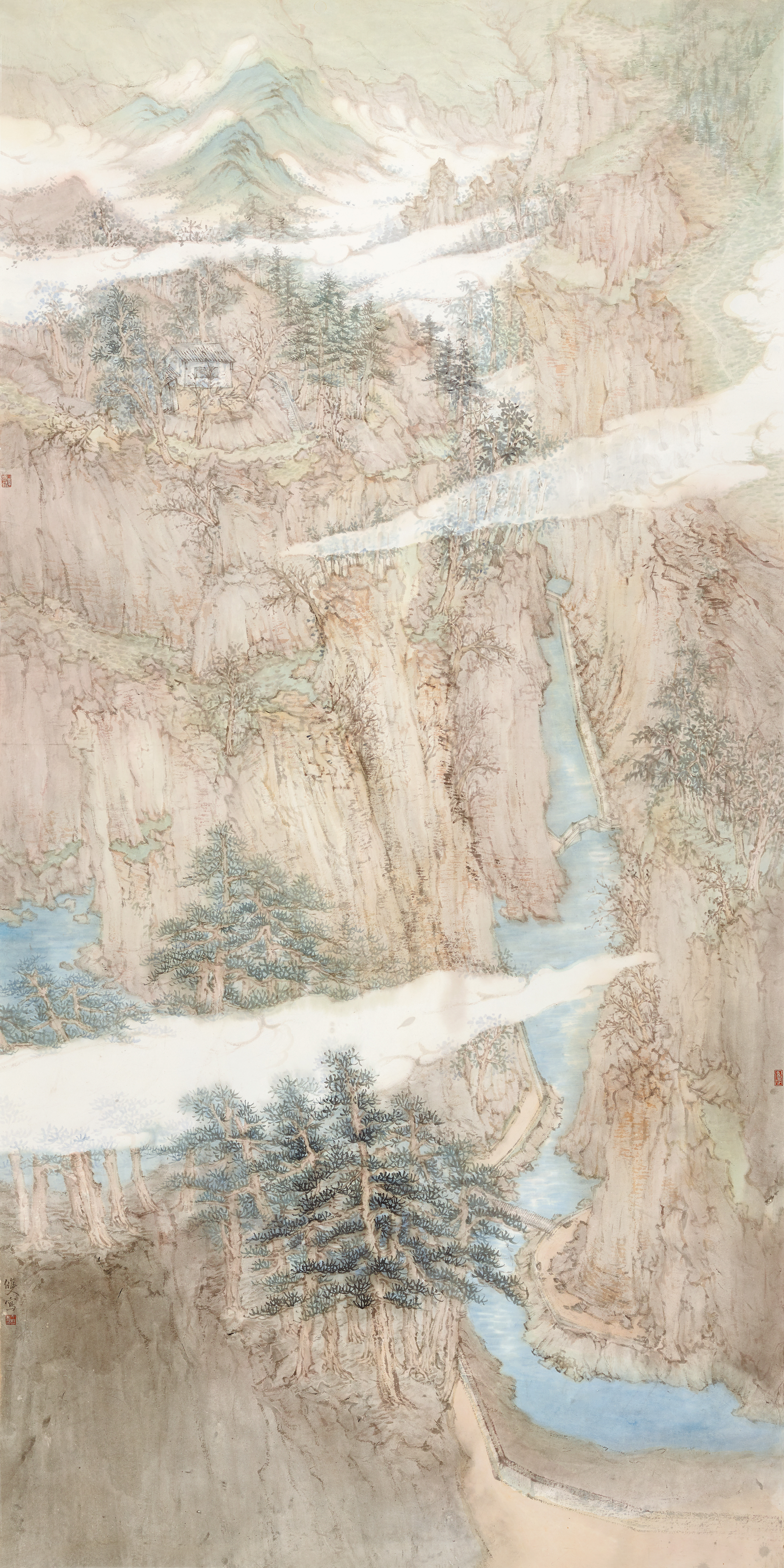 《千面黄崖》  省国画院61697  248cm-125cm.jpg