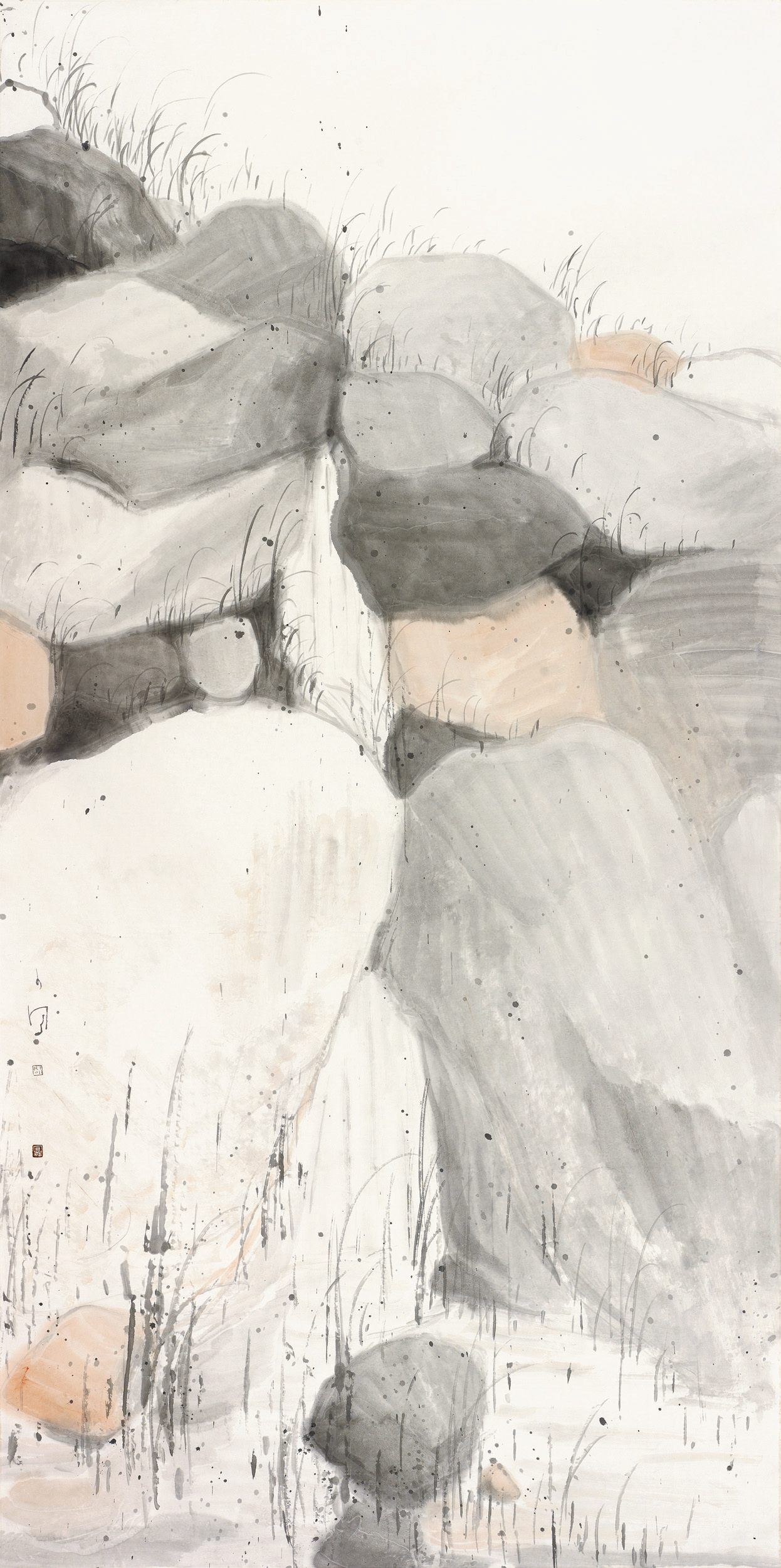 12、杜小同 闲花 247cm×123cm 2022年.jpg