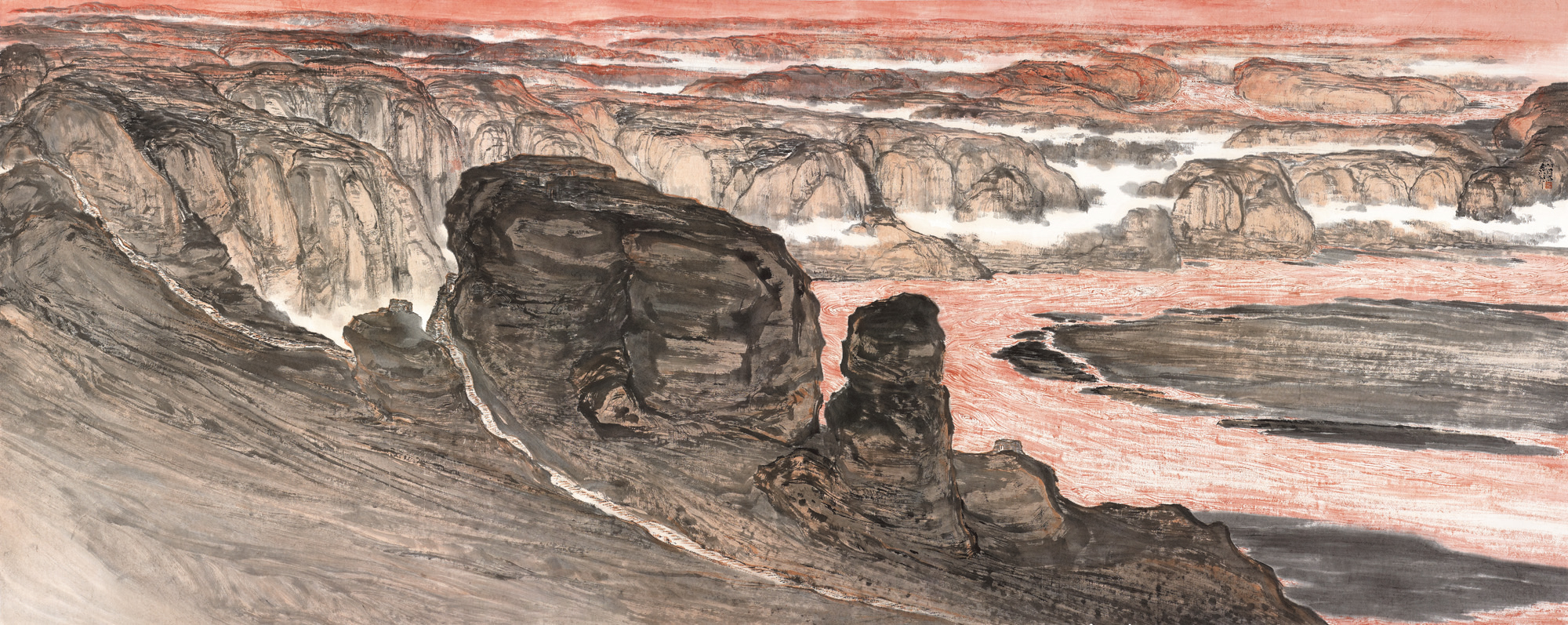 25、曾立国 乾坤湾 140cm×360cm 2023年.jpg