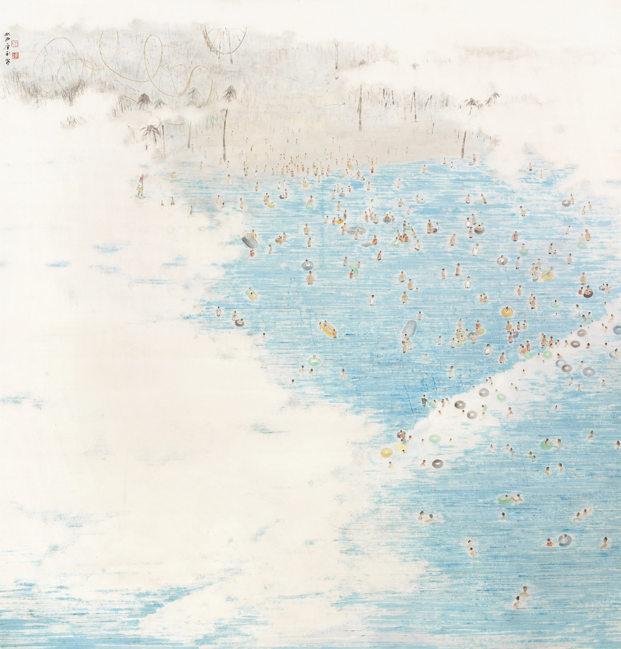 27、曾春平 夏日乐园 180cm×180cm 2023年.jpg
