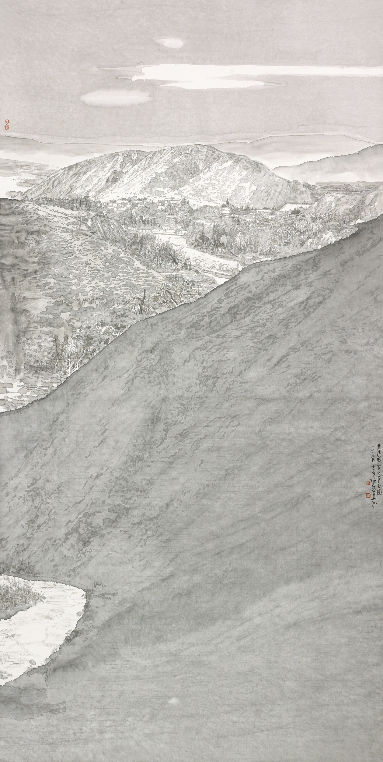 30、宋德志 贵德国家地质公园 248cm×125cm 2023年.jpg