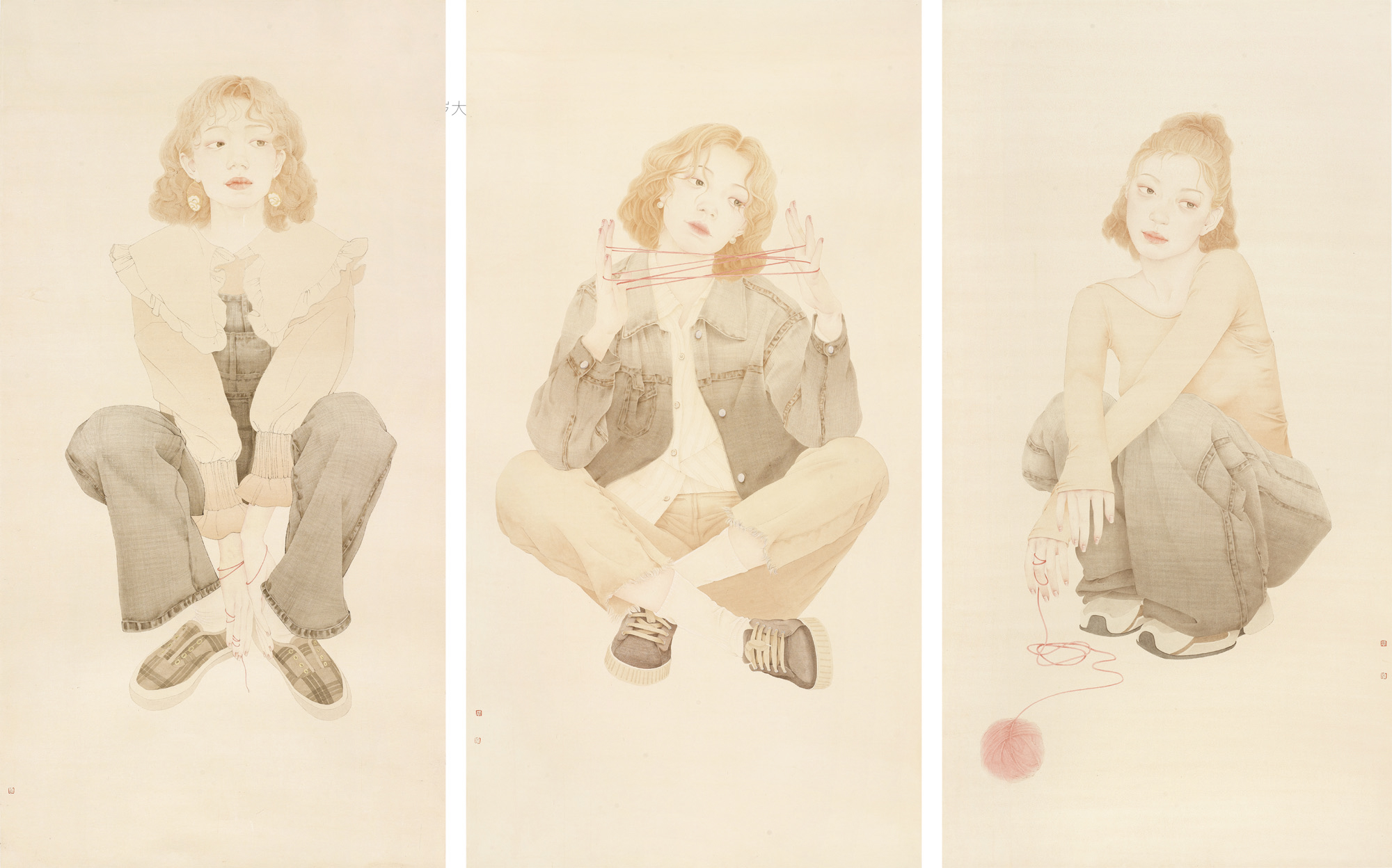 32、张页 《茫》系列 138cm×69cm×3 2023年.jpg