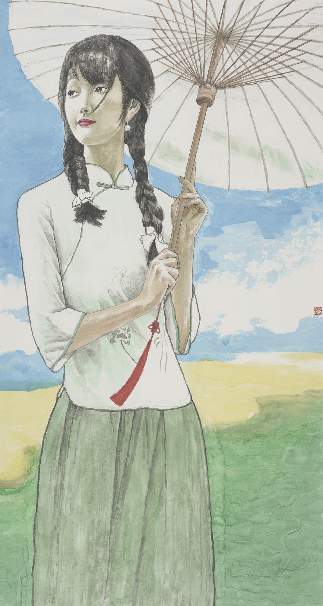 31-夏晓龙 春之韵之一180cm×97cm.jpg