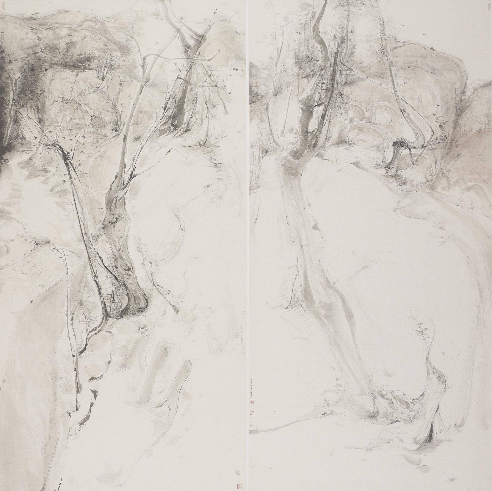 19-梁雨 却将春色寄苔痕系列 150cm×150cm.JPG.jpg