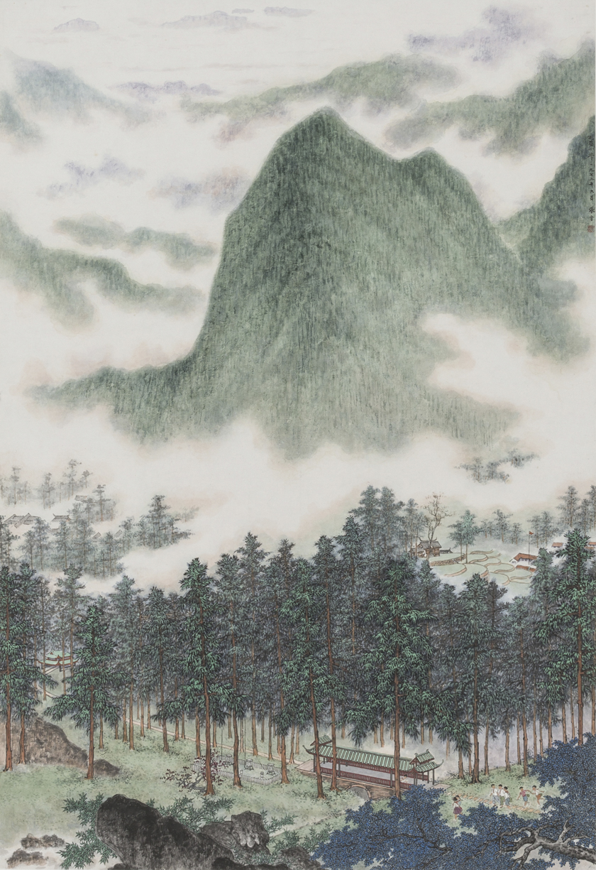 9-1972年 张晋《峨嵋小学》.jpg