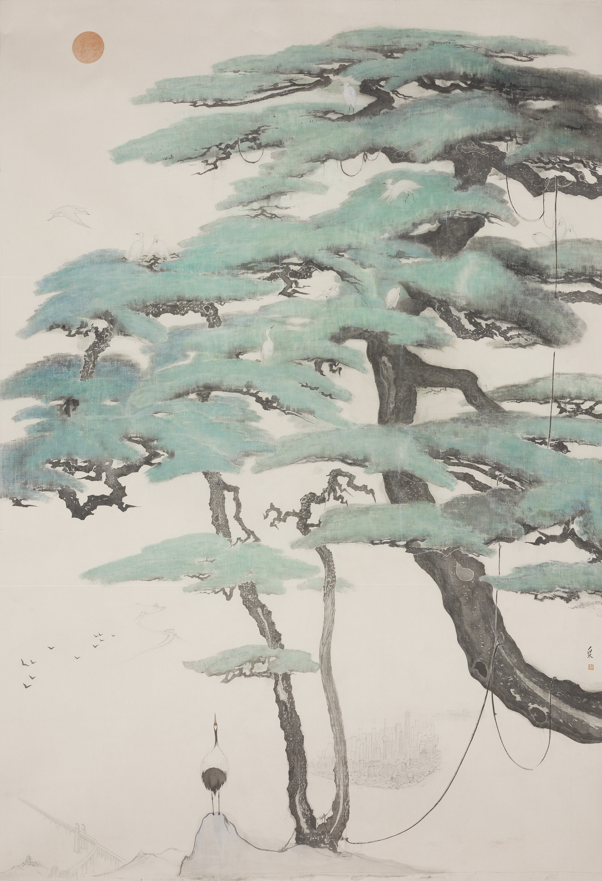 8、李金国 旭日东升 238cm×170cm 2024年.jpg