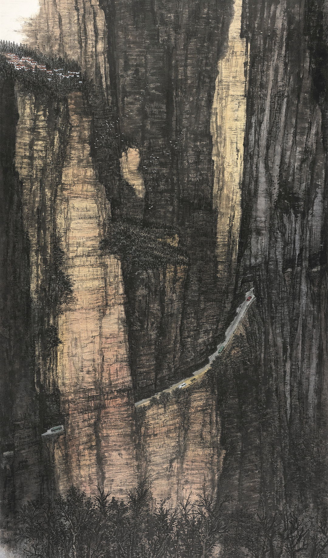 2，太行·朝阳之路 242cm×142cm 2024年.jpg