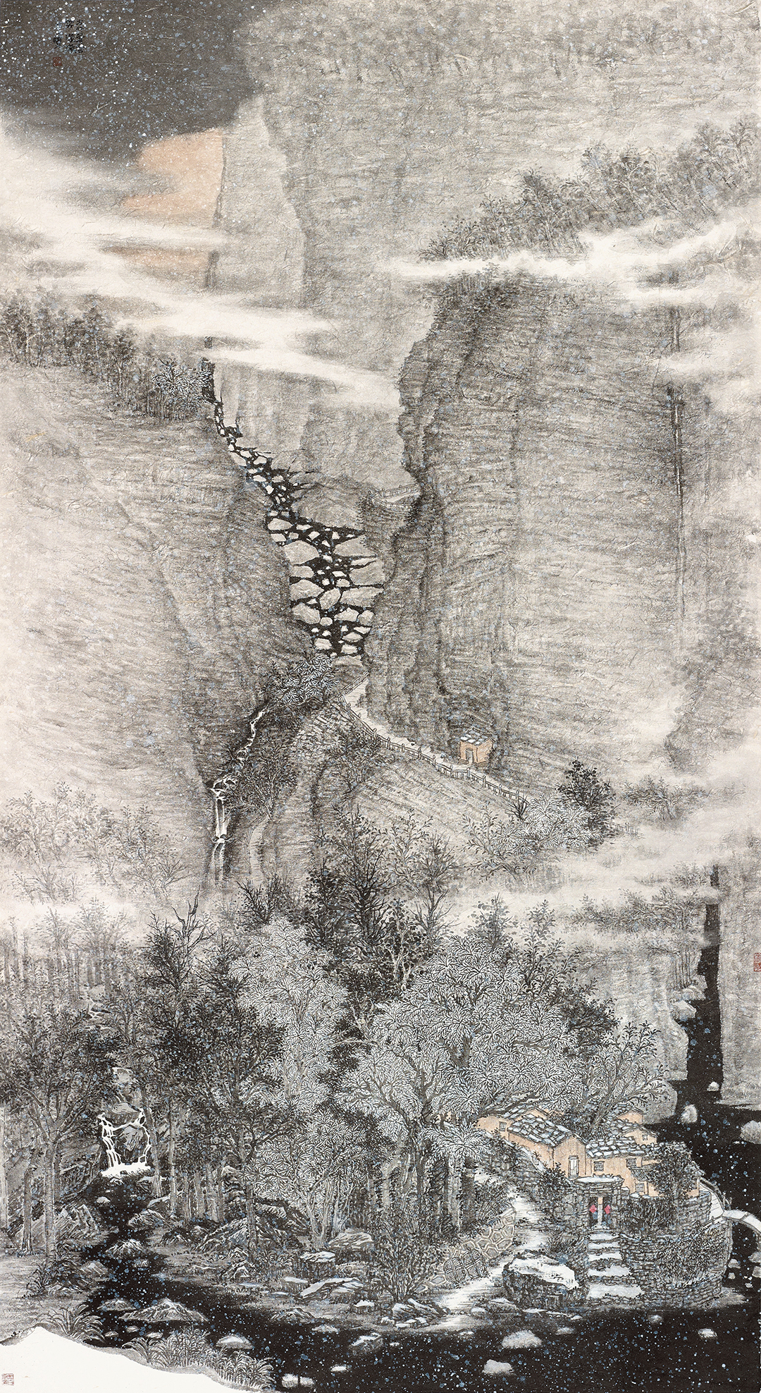 3,太行初雪 180cm×96cm  2023年.jpg