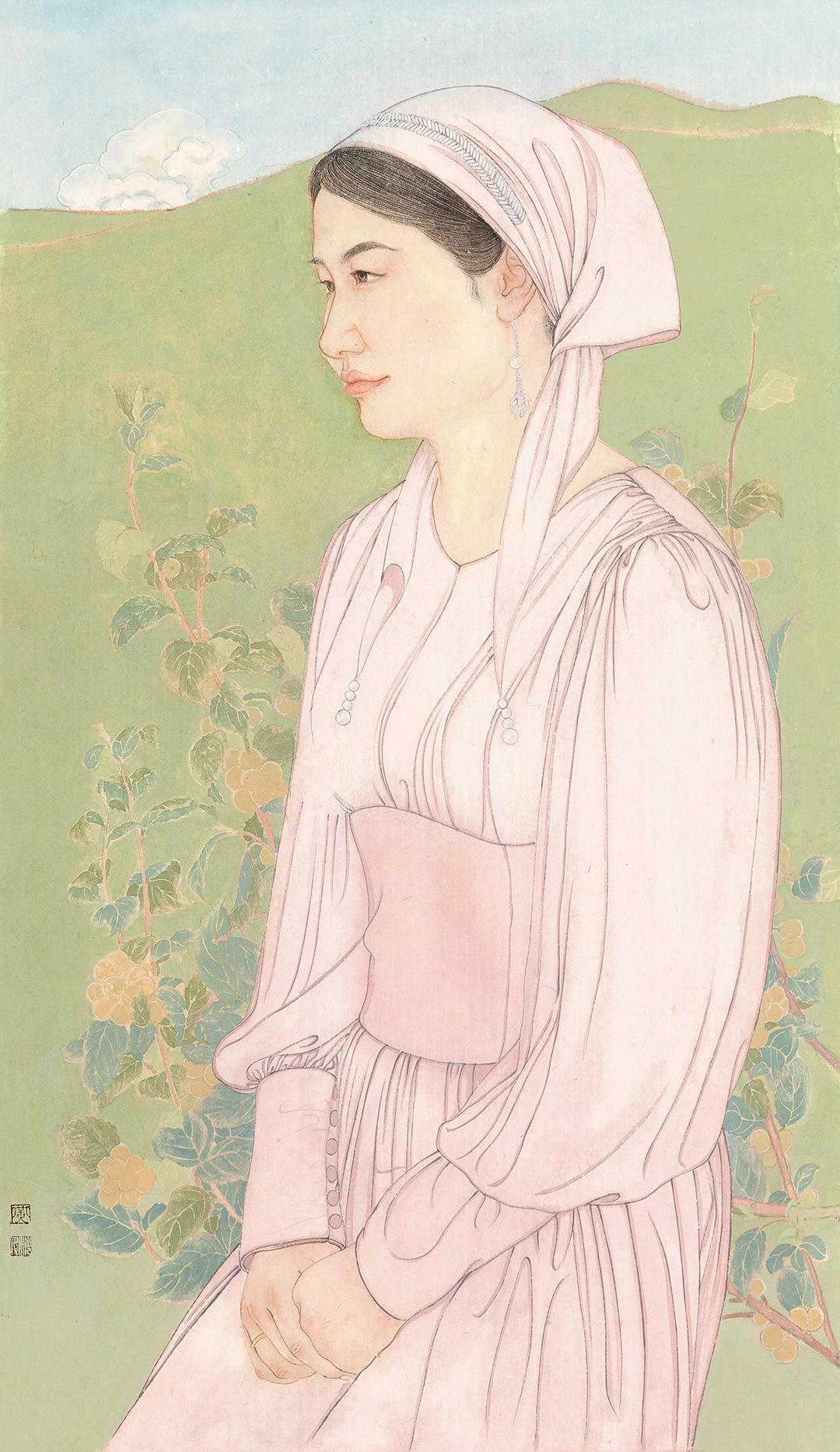 30黄梅凡 婆媳之一 70cm-40cm.jpg