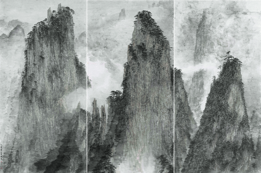 3徐钢 泼湿黄山几段云 243cm×121cm×3 2025年 拷贝.jpg