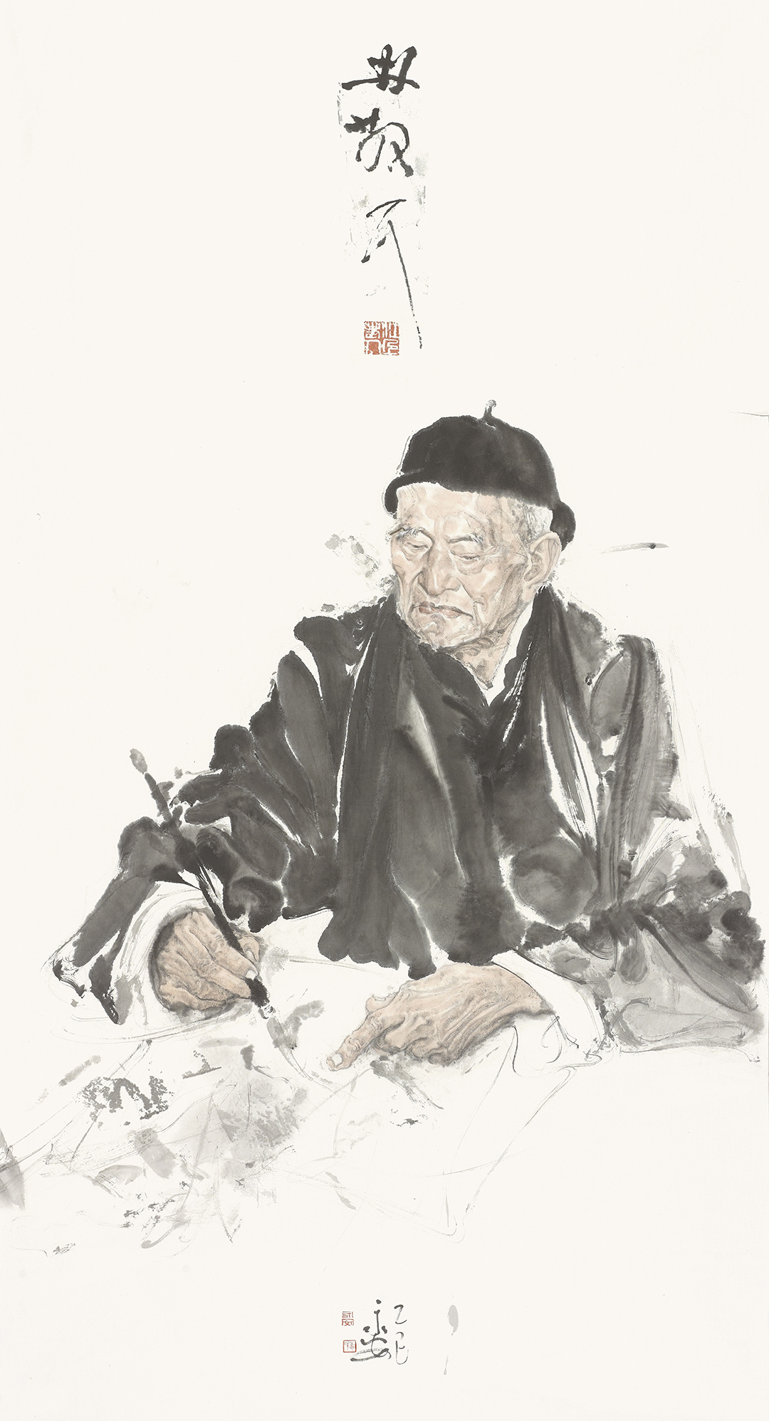 5姜永安 金陵书坛四家之林散之 185cm×95cm 2025年 拷贝.jpg