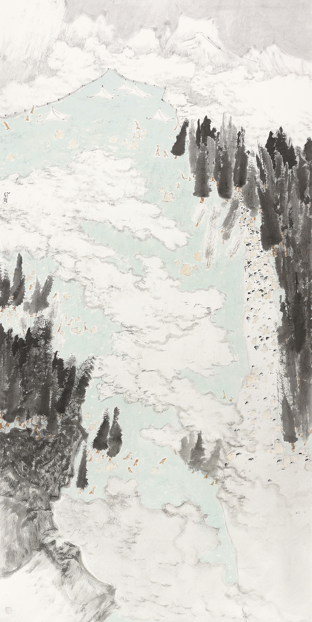 14 郭善涛 天山叠翠系列之五 247cm×124cm 2025年 拷贝.jpg