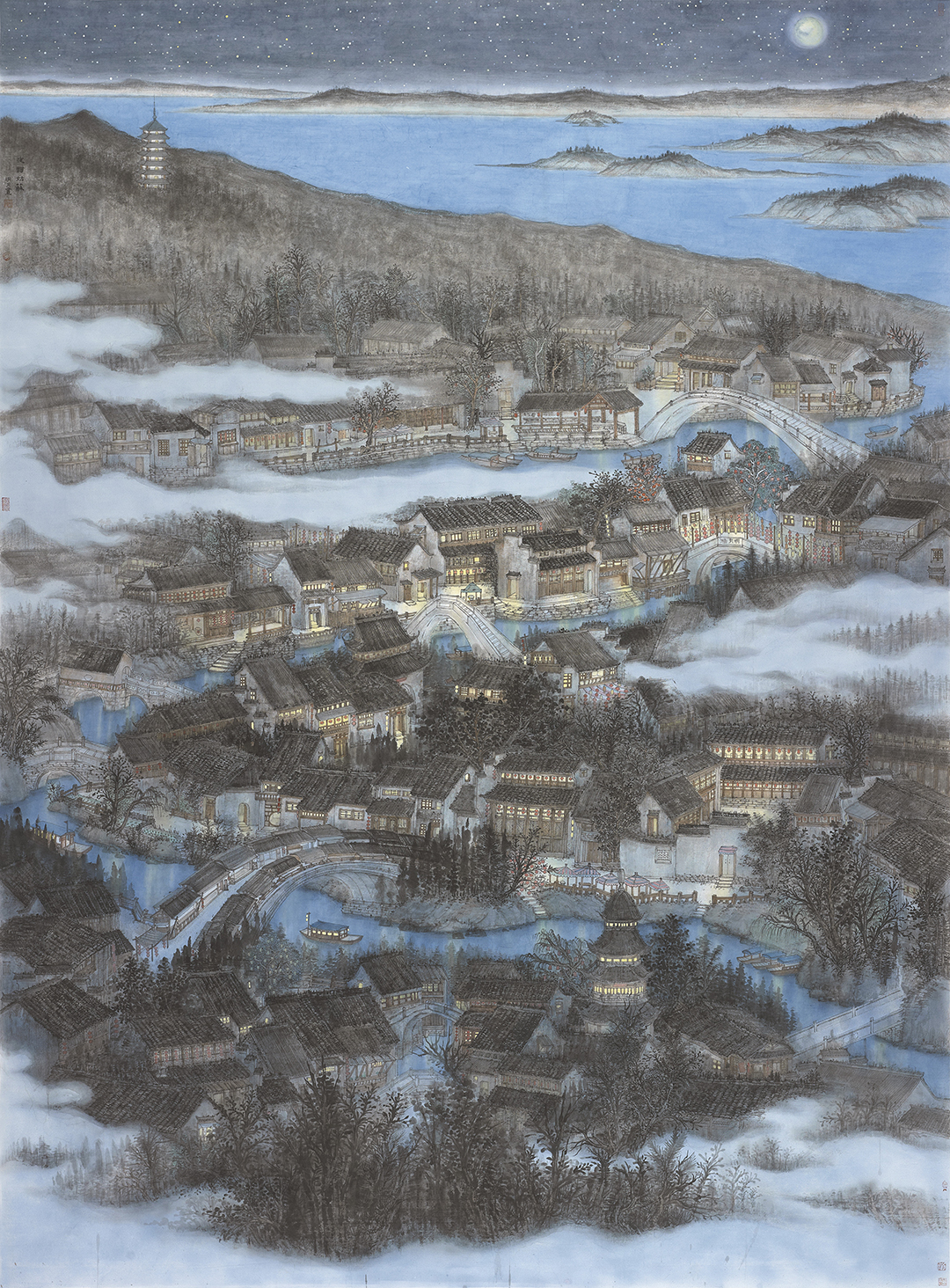 32陈明月 夜韵姑苏 242cm×178cm 2025年 拷贝.jpg