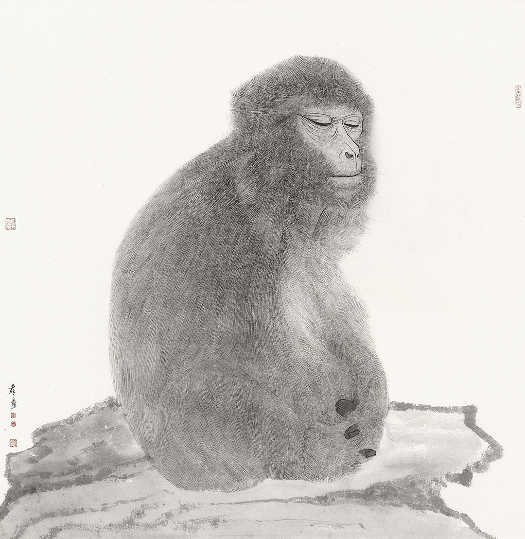 16詹 勇 静思 60-60cm 2026国画院 325886.jpg