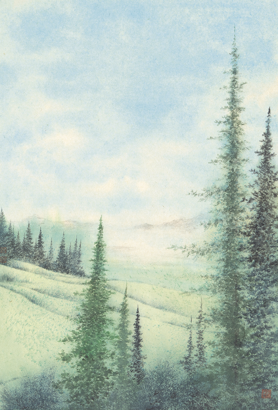 17康凯 新疆写生之一 66-45cm.jpg