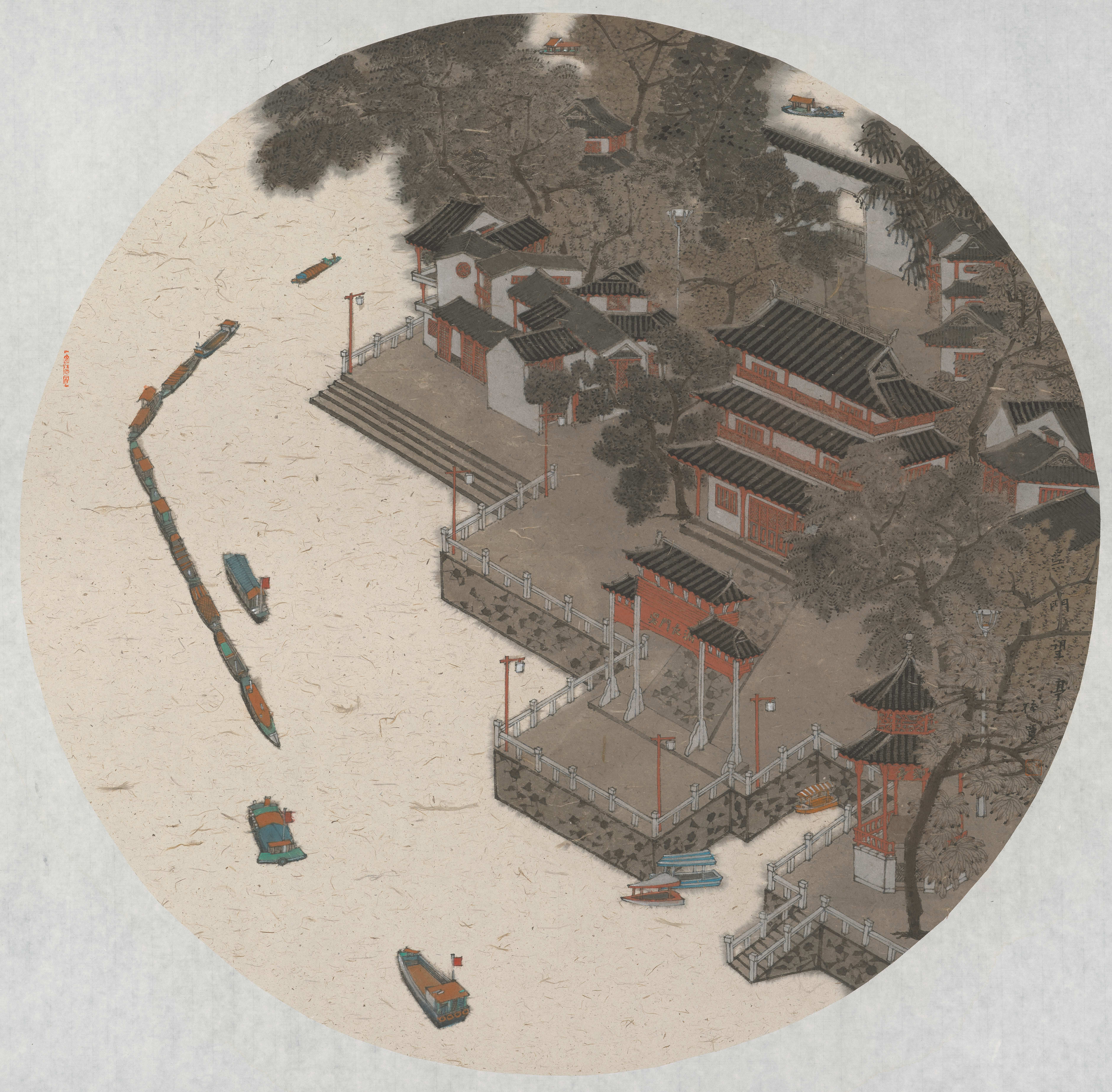 运河十景----吴门望亭 100cmx100cm 2023年 _副本.jpg