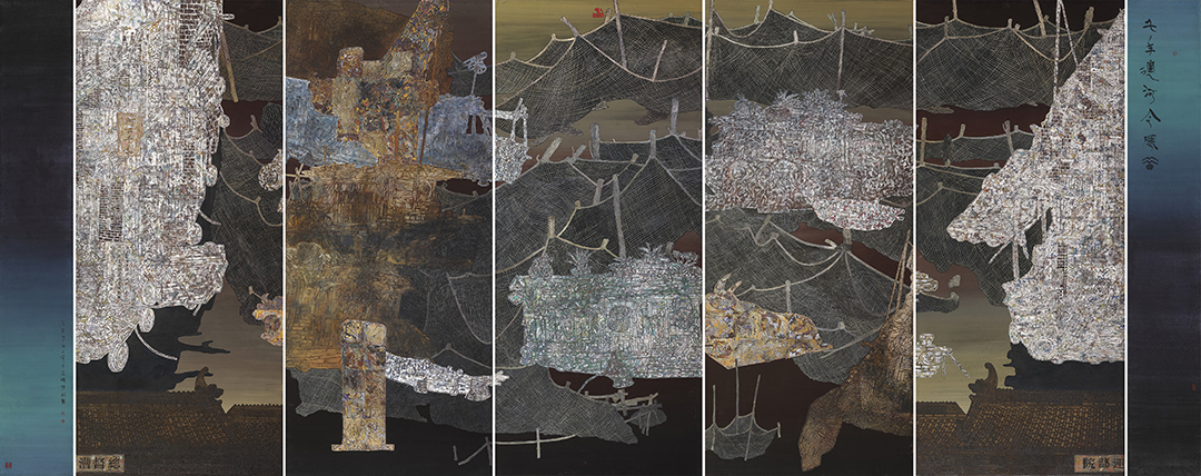 1栾剑，中国画（工笔重彩）《千年运河今胜昔》 高230cm×宽570cm，2025年 拷贝.jpg