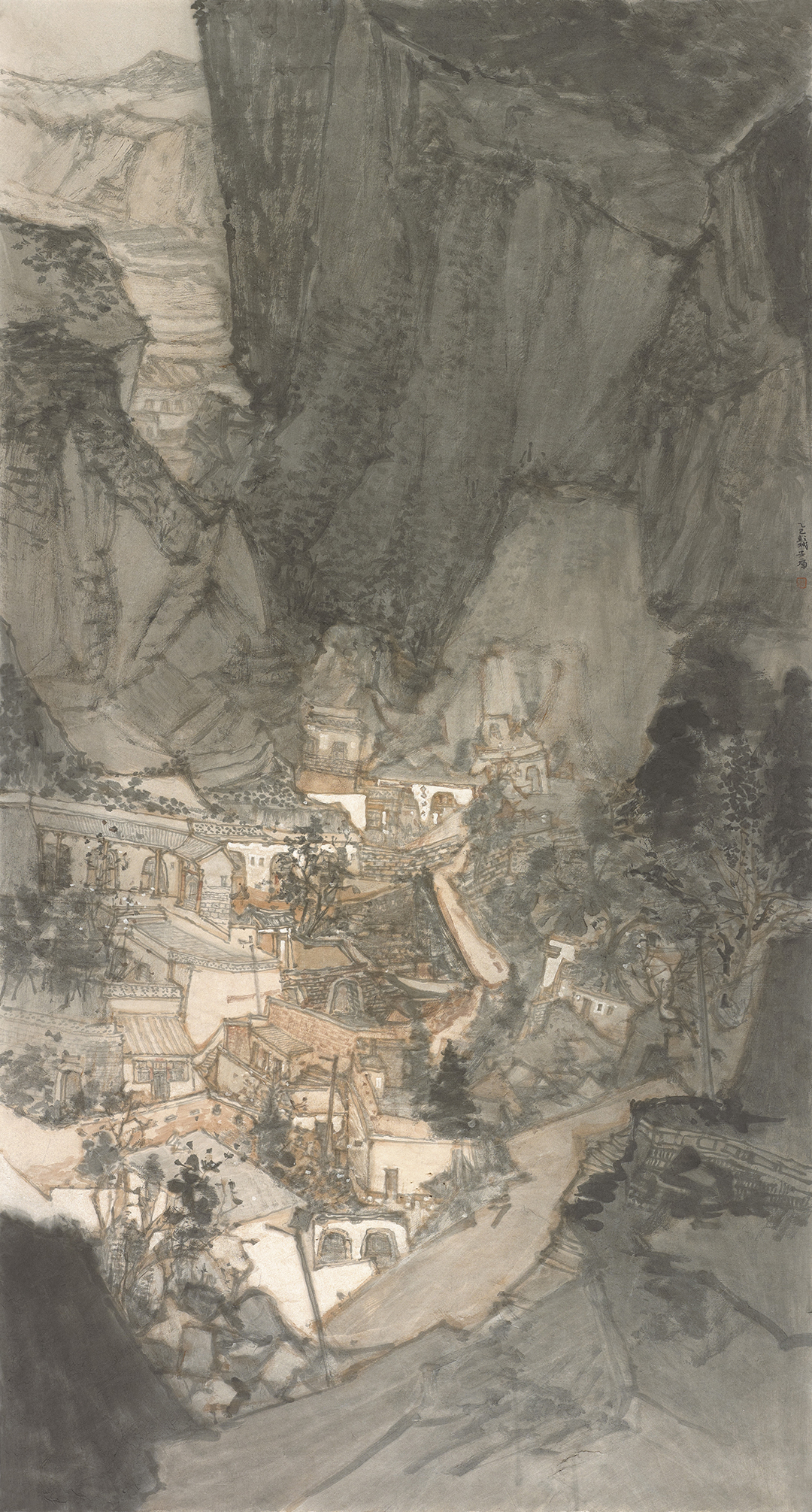 23安一辉 陕北纪游之三 180cm×97cm 2025年 拷贝.jpg