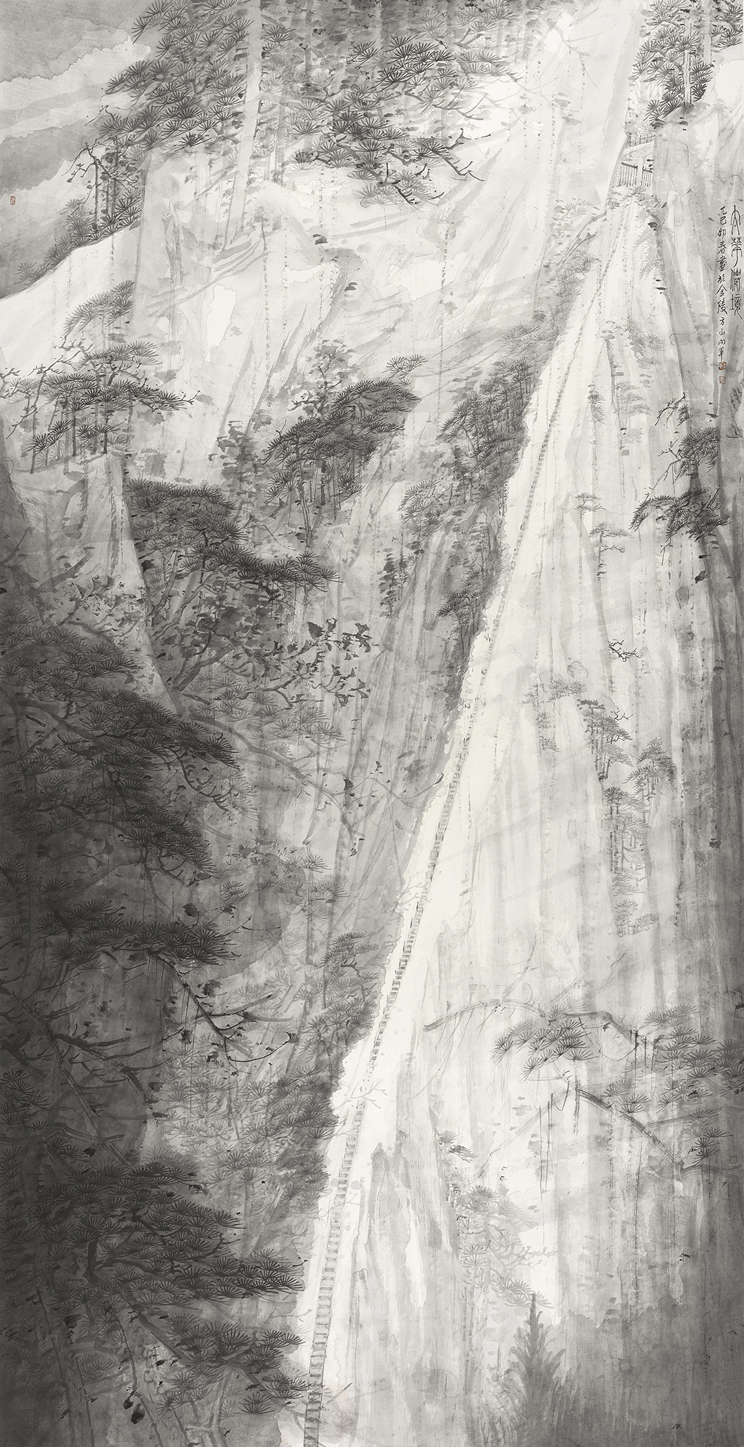 3方向军 太华仙境 248cm×129cm 2025年.jpg