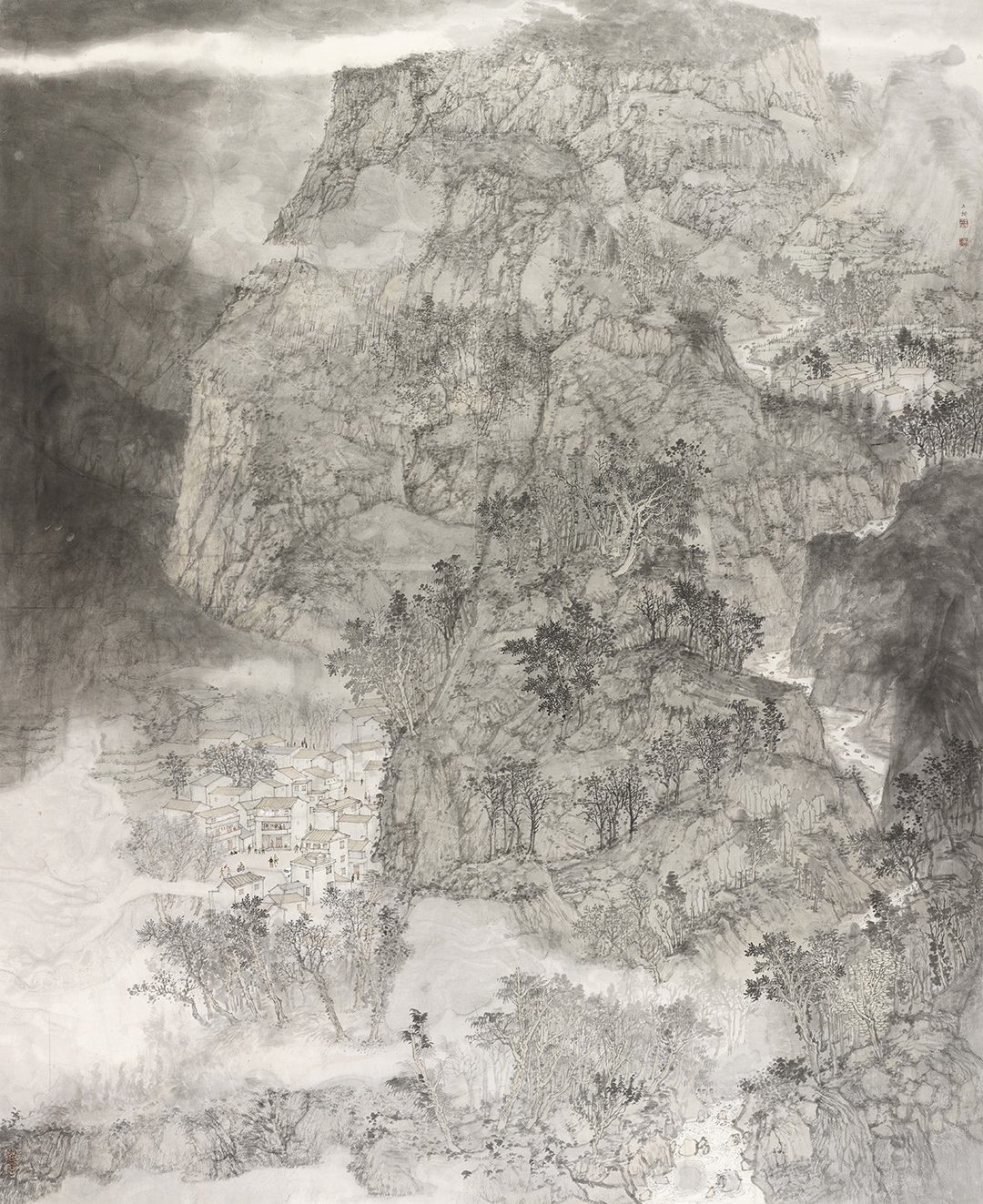 20王坤 溪山有新居 237cm×195cm 2025年.jpg