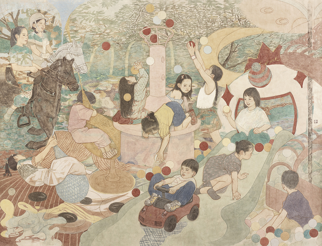 35唐可馨 童梦乐园 175cm×230cm 2024年.jpg