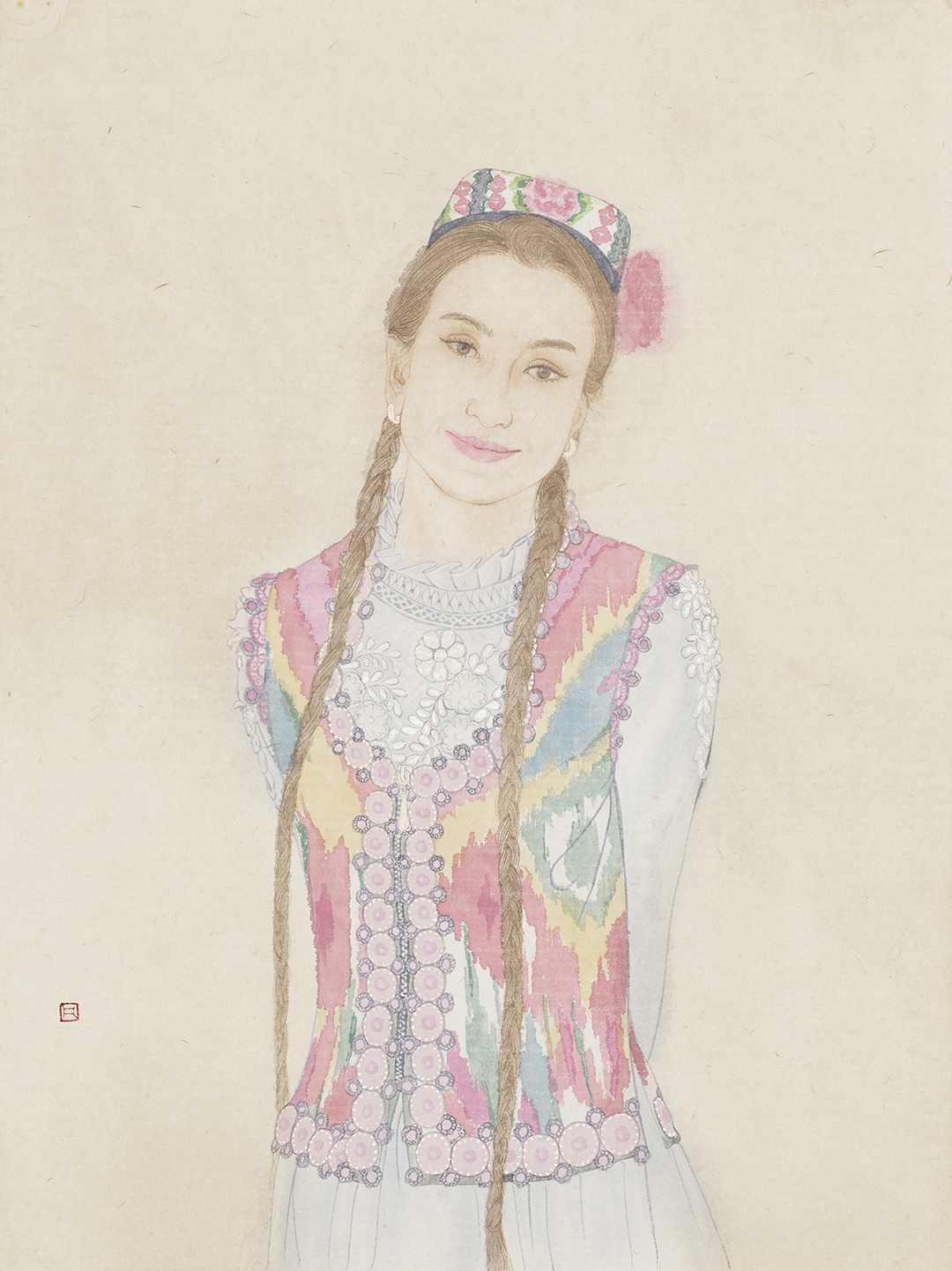 1793065198600.jpg 32.黄梅凡 吐鲁番写生 45cm x 32cm.jpg
